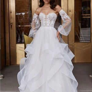 Morilee Jubilee 4117 Wedding Dress Size US 6